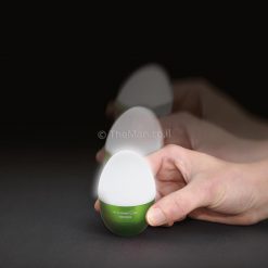 מנורת לילה בצורת ביצה עם חיישן רטט