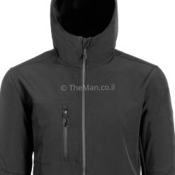 ז'קט SOFTSHELL אורבני בצבע שחור