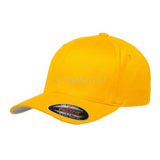 FLEX FIT כובע צהוב