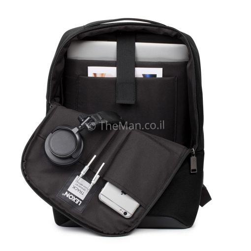 BLACK-BACKPACK-INSIDE--LEXON