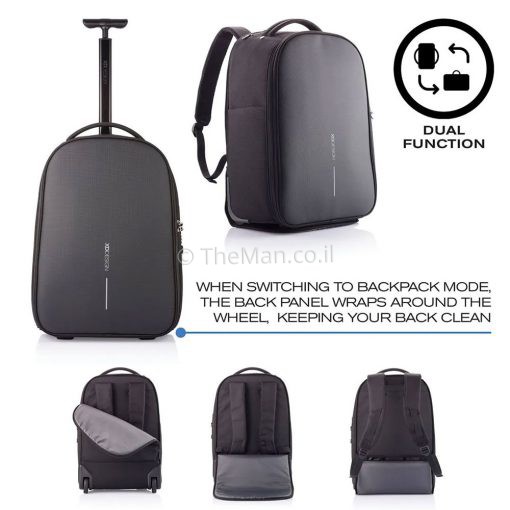 תיק גב טרולי BOBBY BACKPACK TROLLEY