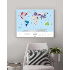 1DEA_Travel Map® SILVER World