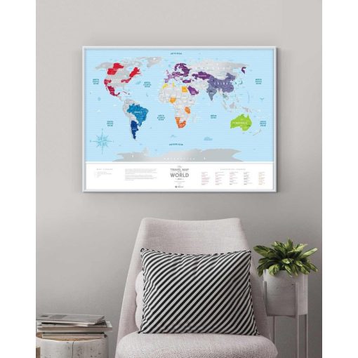 1DEA_Travel Map® SILVER World