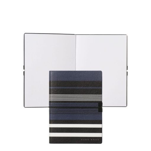 Hugo Boss Note pad A6 Storyline Stripes Blue