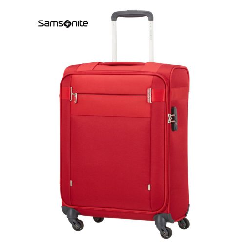 CITYBEAT SPINNER מזוודת טרולי בצבע אדום SAMSONITE