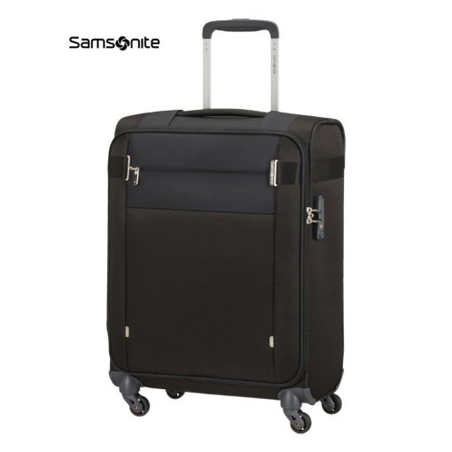 CITYBEAT SPINNER מזוודת עליה למטוס בצבע שחור 20 אינץ' SAMSONITE