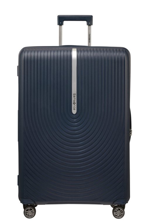 HI-FI SAMSONITE מזוודה כחולה קשיחה