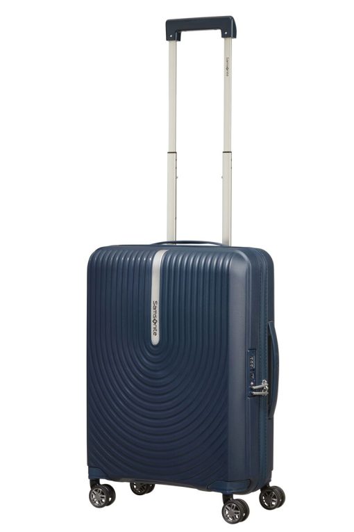 HI-FI SPINNER SAMSONITE סמסונייט מזוודה כחולה קשיחה