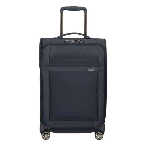 SAMSONITE AIREA מזוודה בצבע כחול מתרחבת