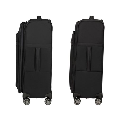 SAMSONITE AIREA מזוודה גדולה צבע שחור מתרחבת 24 אינץ