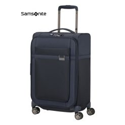 SAMSONITE AIREA מזוודת עליה למטוס בצבע כחול מתרחבת