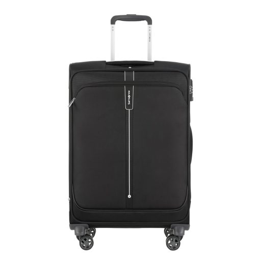 SAMSONITE POPSODA מזוודת בד שחורה 24 אינץ