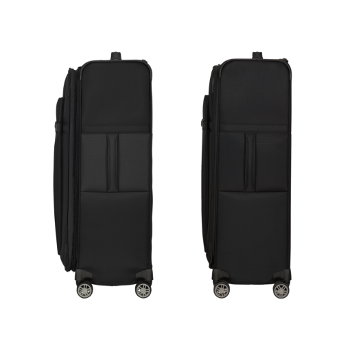 מזוודה SAMSONITE גדולה בצבע שחור מתרחבת