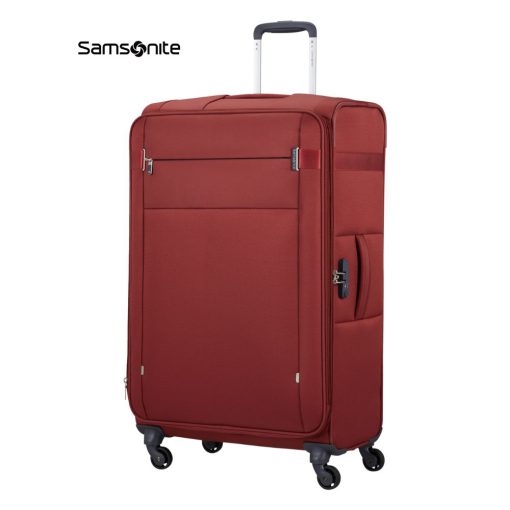 מזוודת SAMSONITE CITYBEAT SPINNER בורדו מתרחבת