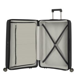 מזוודת SAMSONITE ענקית קשיחה צבע שחור 30 אינץ