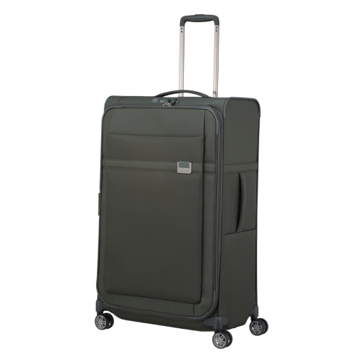 מזוודת בד SAMSONITE גדולה בצבע חאקי 29 אינץ 4 גלגלים