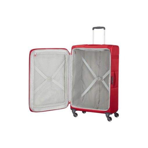 מזוודת בד אדומה SAMSONITE CITYBEAT קלת משקל