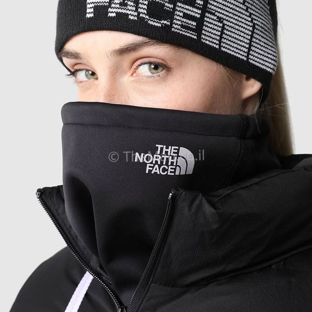 THE NORTH FACE -מחמם צוואר WINDWALL NECK WARMER - נורת' פייס, חם צוואר בצבע שחור, חם צוואר עמיד בפני רוח, חם צוואר מתנה ממותגת לעובדים, מתנה לעובדים