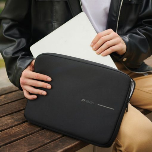 XD Design Laptop Sleeve, black - סליב למחשב נייד, סליב ללפטופ, סליב ממותג לעובדים, סליב למחשב נייד