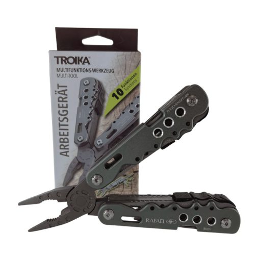 אולר בעל 10 פונקציות TROIKA,אולר רב תכליתי – TROIKA Multi-Tool ARBEITSGERÄT