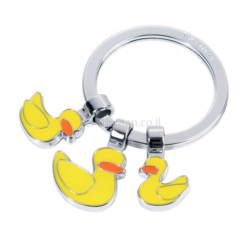 מחזיק מפתחות TROIKA YELLOW DUCK 2509-KR24-03/CH