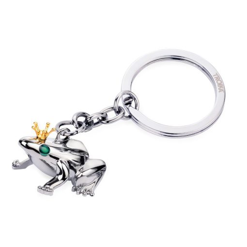 מחזיק מפתחות TROIKA FROG KING 2509-KR24-04/CH