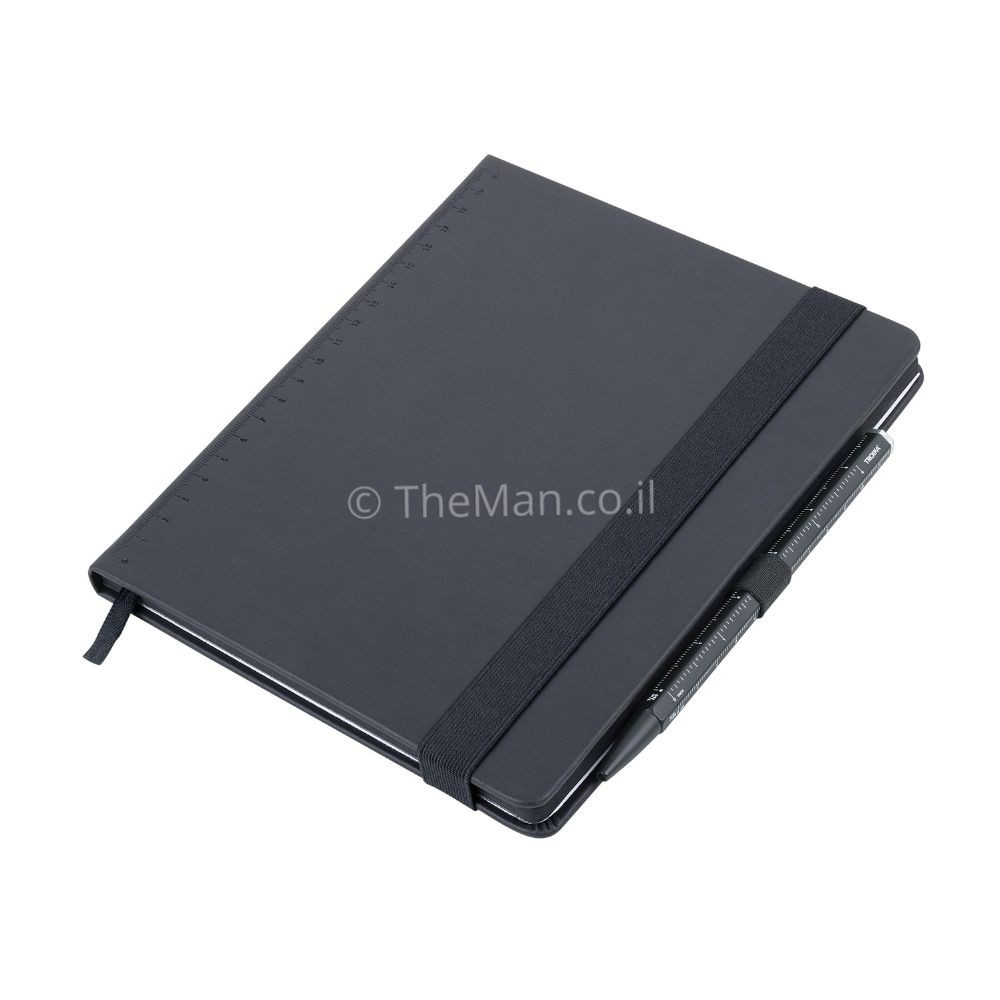 פנקס TROIKA BLACK SLIMPAD A5