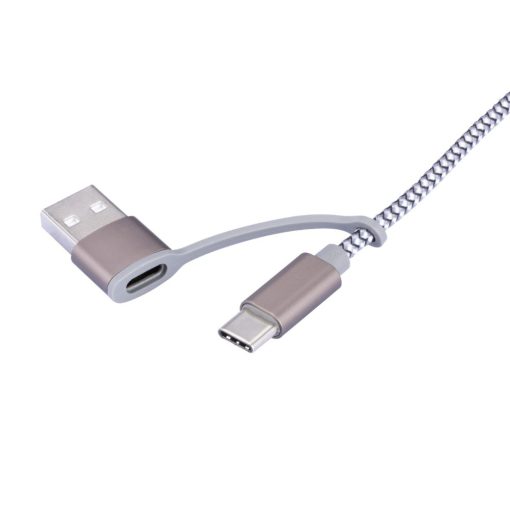 כבל טעינה TROIKA DREIZACK 2509-CBL30/GY
