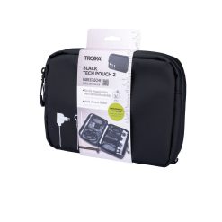 מארגן כבלים TROIKA BLACK TECH POUCH 2 2509-BBL64BK 2
