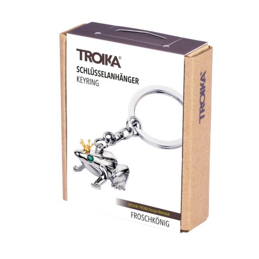 מחזיק מפתחות TROIKA FROG KING 2509-KR24-04/CH