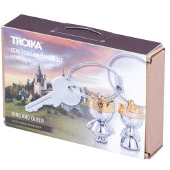 מחזיק מפתחות TROIKA LITTLE KING & LITTLE QUEEN 2509-KR9-38/CH