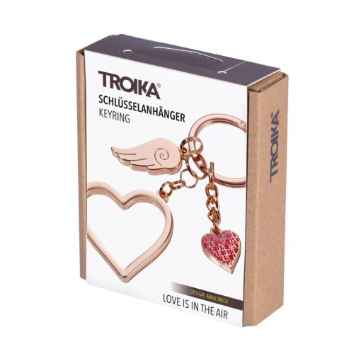 מחזיק מפתחות TROIKA LOVE IS IN THE AIR 2509-KR17-01/RG