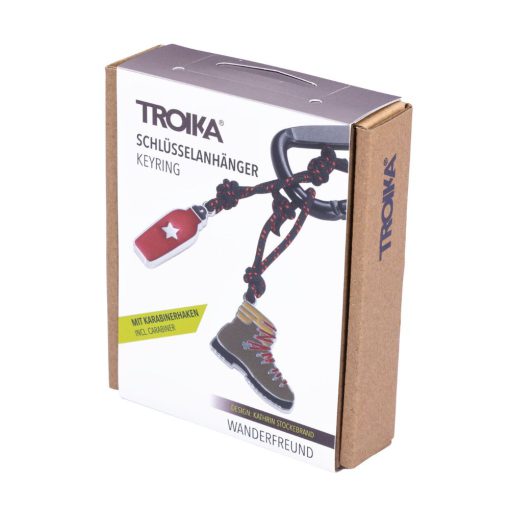 מחזיק מפתחות TROIKA WANDERFREUND 2509-KR19-06/BK