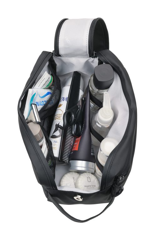 תיק רחצה TROIKA BLACK WASHBAG 2 2509-BBL65BK 2