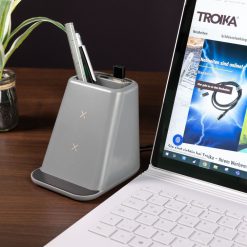 מטען אלחוטי 10W עם חיבור USB-C למשרד