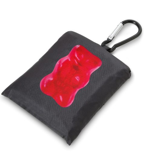 תיק קניות קומפקטי בעיצוב HARIBO עם דובי אדום