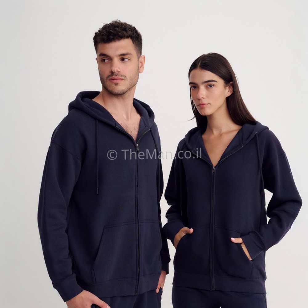 קפוצ'ון POSEIDON OVERSIZE ZIP UP הודיס