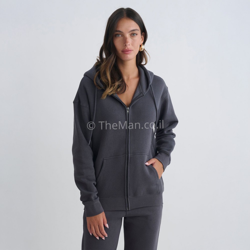 קפוצ'ון POSEIDON OVERSIZE ZIP UP הודיס