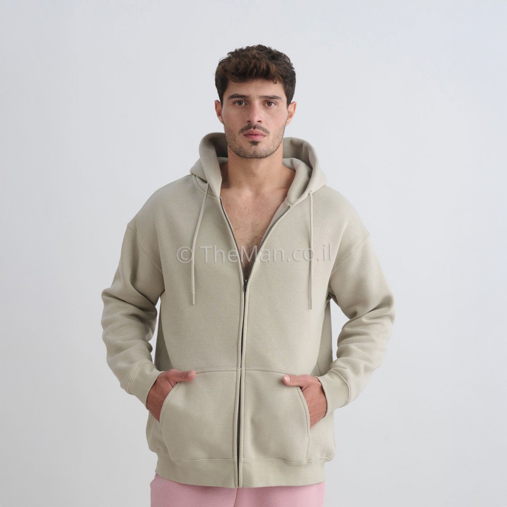 קפוצ'ון POSEIDON OVERSIZE ZIP UP הודיס