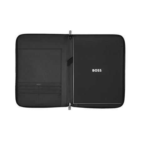 Conference folder A5 Iconic Black-HUGO BOSS- תיקיית מסמכים – תמונה 5
