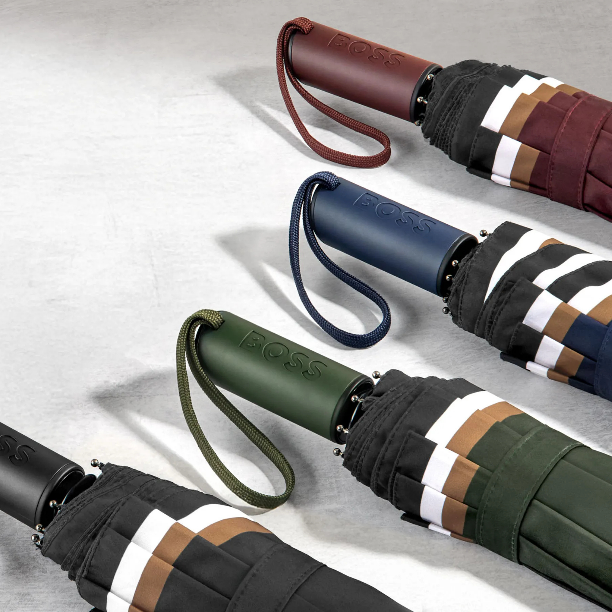 Pocket umbrella Varsity Forest-HUGO BOSS- מטריית כיס